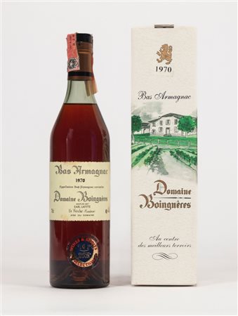 Domaine Boingneres Bas Armagnac Vintage - 1970