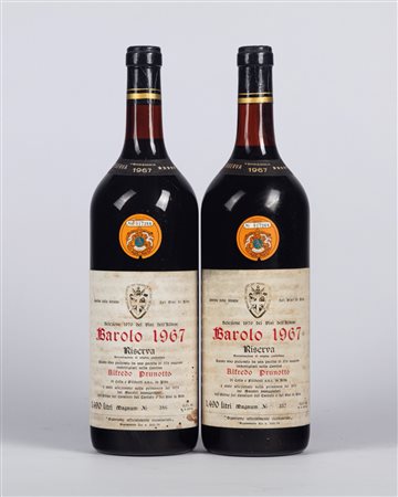 Alfredo Prunotto Barolo Riserva Magnum (BT 2) - 1967