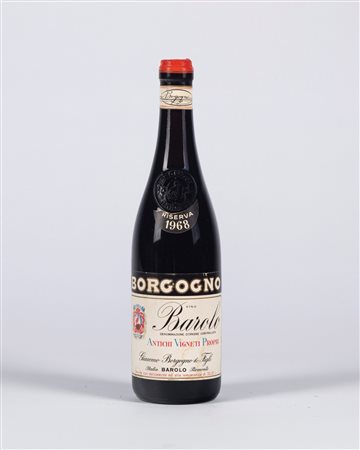 GIACOMO BORGOGNA, BAROLO RISERVA - 1968
