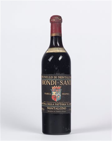 Biondi Santi Brunello di Montalcino Riserva (BT 1) - 1955