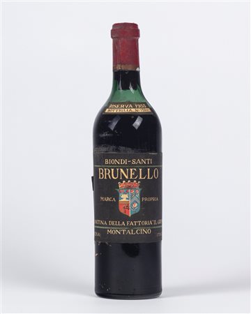 Biondi Santi Brunello di Montalcino Riserva (BT 1) - 1955