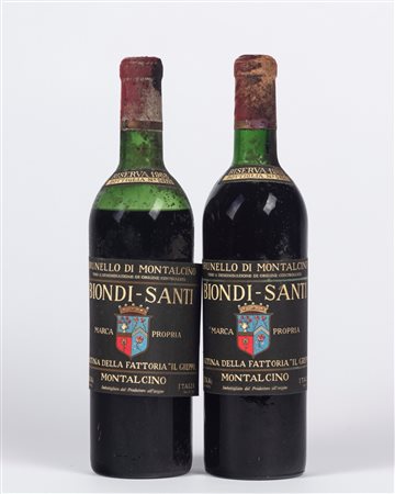 Biondi Santi Brunello di Montalcino Riserva (BT 2) - 1968