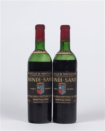 Biondi Santi Brunello di Montalcino Riserva (BT 2) - 1970