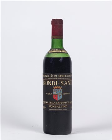 Biondi Santi Brunello di Montalcino Riserva (BT 1) - 1970