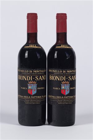 BIONDI SANTI TENUTA GREPPO BRUNELLO DI MONTALCINO DOCG (2 BT) - 1977