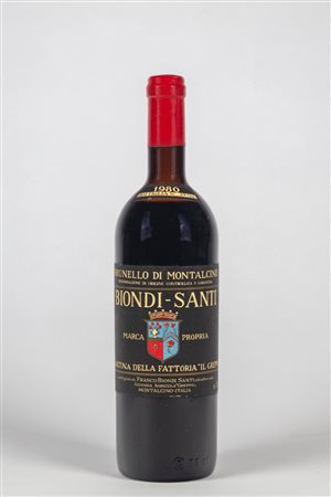 Biondi Santi Tenuta Greppo - 1980