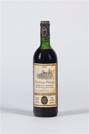BORDEAUX SUPERIEUR APPELLATION BORDEAUX SUPERIEUR CONTROLEE CHATEAU-PELLER - 1972