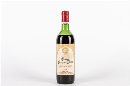 Chateau Jacques Blanc, Saint-Emilion Grand Cru - 1969