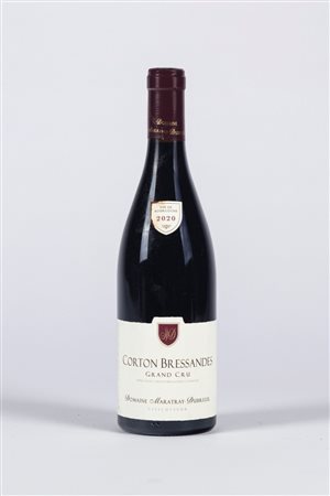 VIN DE BOURGOGNE CORTON BRESSANDES GRAND CRU APPELLATION CORTON BRESSANDES CONTROLEE DOMAINE MARATRAY-DUBREUIL VITICULTEUR - 2020