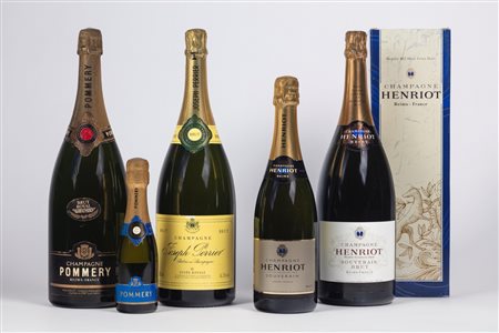 Selezione Champagne diversi formati (BT 5)