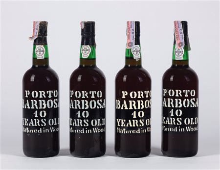 PORTO BARBOSA 10 YEARS OLD MATURED IN WOOD IMBOTTIGLIATO NEL 1994 INVECCHIATO IN FUSTO 10 ANNI (4 bt)