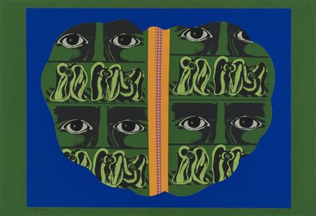 Concetto Pozzati (Vò 1935 – Bologna 2017), “Il Guardone”, 1965.