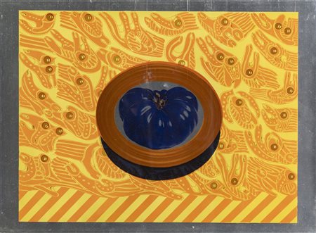 Concetto Pozzati (Vo', 1935 – Bologna, 2017), “Senza titolo”.