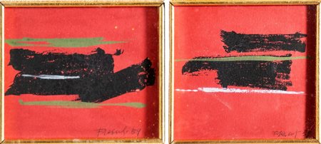 Alfonso Frasnedi (1934), “Composizioni astratte”, 1959.