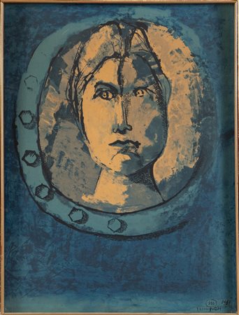 Luciano Minguzzi (Bologna 1911 - Milano 2004), “La fidanzata del marinaio”, 1967.