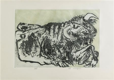 Luciano Minguzzi (Bologna 1911 - Milano 2004), “Toro”.