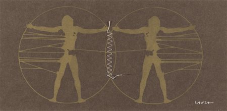 Giuseppe Lanza (Torino 1933 – Piossasco 1986), “Senza titolo”.