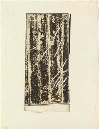 Riko Debenjak (Canale d'Isonzo 1908 -  Lubiana 1987), “Cycle Composition 126”, 1967.