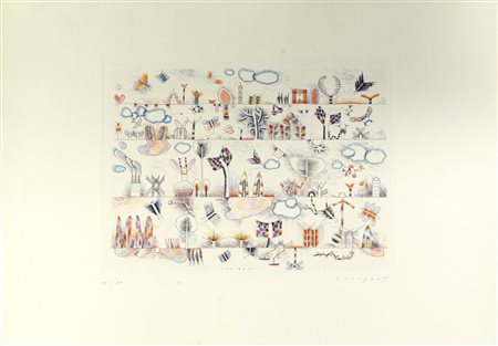 Pier Achille Cuniberti, detto Pirro (Sala Bolognese 1923 – Bologna 2016), “Senza titolo”.