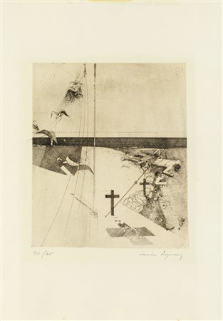 Sandro Luporini (Viareggio 1930 - ), “Non dimenticare!”, 1964.