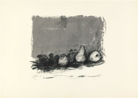 Giuseppe Ajmone (Carpignano Sesia 1923 – Romagnano Sesia 2005), “Natura morta”.