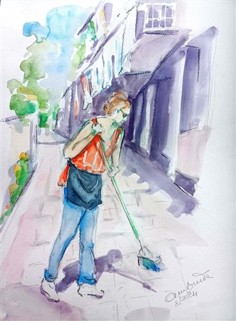 Ambretta Rossi, Portinaia