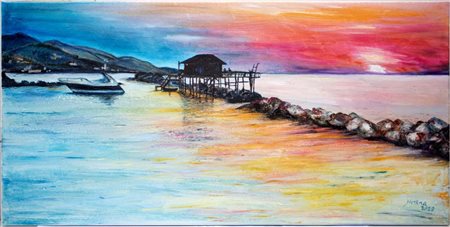 Morena Lanari, Trabucco al tramonto