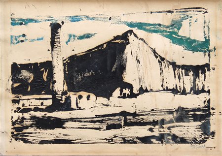 SIRONI Mario, Paesaggio con industria