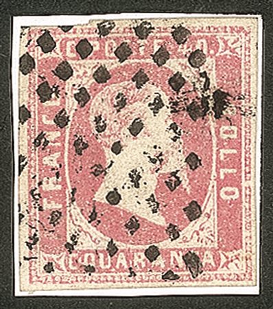 Antichi Stati Italiani - Sardegna - 40 cent rosa (3)