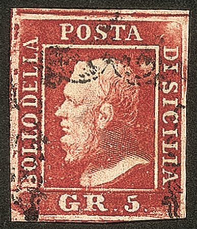 Antichi Stati Italiani - Sicilia - 5 grana usato (9a)