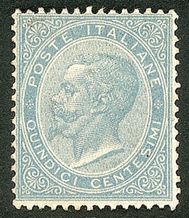 Regno - Vittorio Emanuele II - 1863 - 15 cent De La Rue (L18)