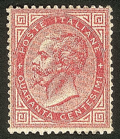 Regno - Vittorio Emanuele II - 1863 - 40 cent De La Rue (L20)