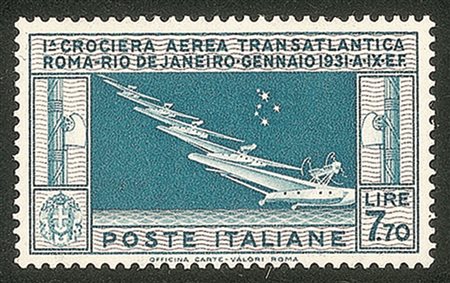 Regno - Vittorio Emanuele III - 1930 - 7,70 lire Balbo (25)