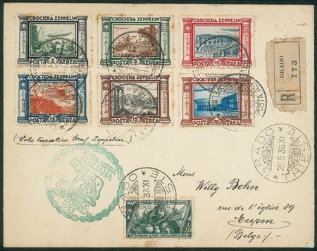 Regno - Vittorio Emanuele III - Aerogramma raccomandato