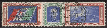 Regno - Vittorio Emanuele III - 1933 - Trittico I-VERC (5 T/52T)