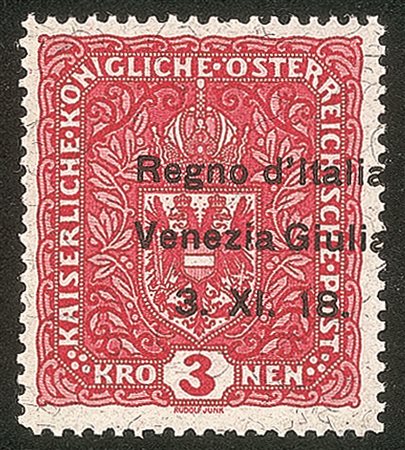 Occupazioni I guerra mondiale - Venezia giulia - 1918 - 3 kronen (16gcaa)