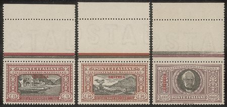 Colonie - Eritrea - 1924 - Manzoni (71/76)