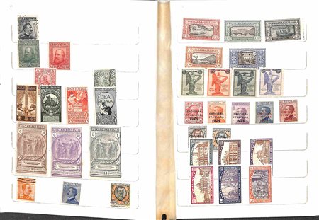 Lotti&Collezioni - Area Italiana - AREA ITALIANA - 1861/1946 - Bellissimo insieme di valori nuovi anche con molte serie complete integre dell'area italiana in 2 classificatori