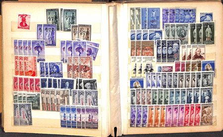 Lotti&Collezioni - Area Italiana - AREA ITALIANA - 1930/1946 circa - Buon inizio di collezione di valori nuovi e usati del periodo di Occupazioni Colonie e Trieste