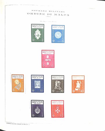 Lotti&Collezioni - Area Italiana - S.M.O.M. - 1966/2006 - Collezione praticamente completa