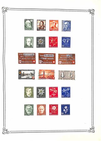 Lotti&Collezioni - Europa&Oltremare - PAESI EUROPEI - 1870/1960 - Collezione di valori prevalentemente usati