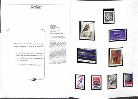 Lotti&Collezioni - Europa&Oltremare - TEMATICA - ARTE - 1940/1985 CIRCA - Collezione di valori serie complete