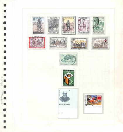 Lotti&Collezioni - Europa&Oltremare - TEMATICA - FRANCOBOLLI POSTE E TELECOMUNICAZIONI - 1940/1980 circa - Collezione di valori serie complete