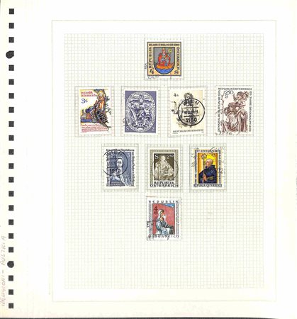 Lotti&Collezioni - Europa&Oltremare - TEMATICA - RELIGIONE E PASQUA - 1940/1985 circa - Collezione di valori serie complete