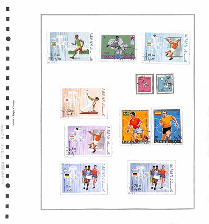 Lotti&Collezioni - Europa&Oltremare - TEMATICA - SPORT - 1959/1980 circa - Collezione di valori serie complete