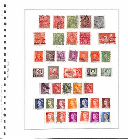 Lotti&Collezioni - Europa&Oltremare - TEMATICA - UOMINI ILLUSTRI/EFFIGI RE E REGINE - 1900/1985 - Collezione di valori serie complete