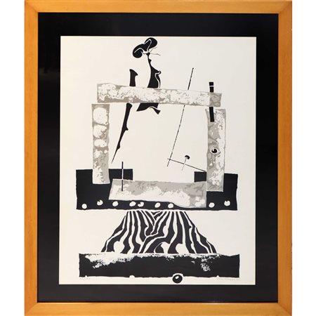 Roberto Crippa (Italian 1921 - 1972)  - Senza titolo