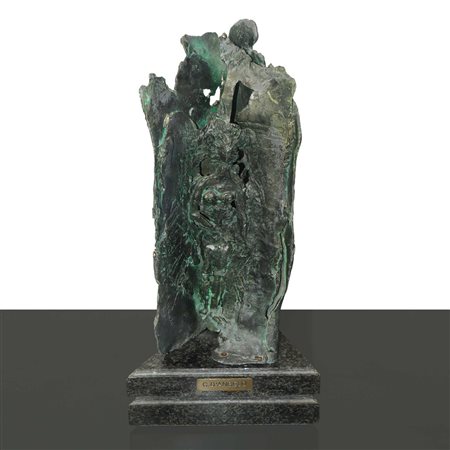 Claudio D'Angelo (Tripoli 7 agosto 1938 - Ascoli Piceno 23 novembre 2011.)  - Scultura bassorilievo nudo di donne