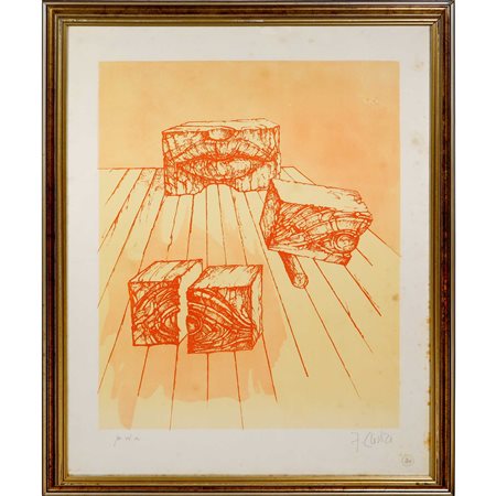 Fabrizio Clerici (Milano 1913 - Roma 1993)  - Prova d'autore