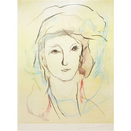 Giovanni Treccani - Volto di donna